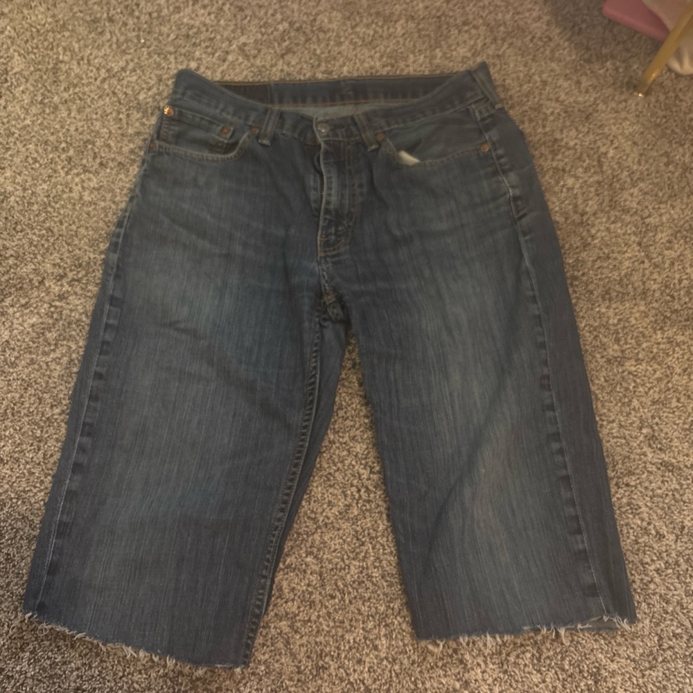 Denim Grunge Levi’s Cut-Off jorts